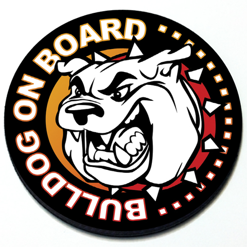 Bulldog on Board - Grill Badge for MINI Cooper Product Page