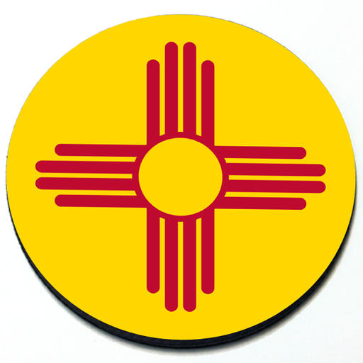 New Mexico State Flag 3D New Mexico State Flag 3D