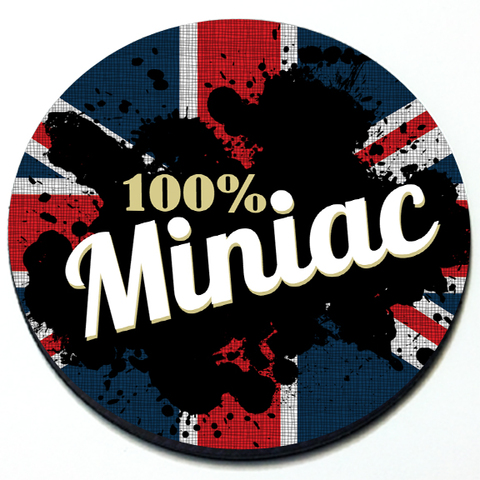 100% Miniac - Magnetic Grill Badge Product Page