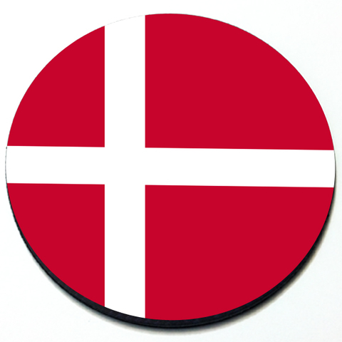 Danish Flag - Magnetic Grill Badge for MINI Cooper Product Page