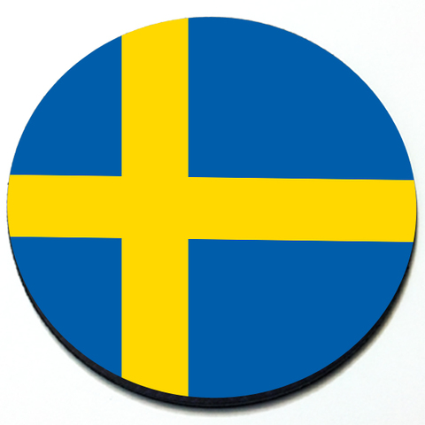 Swedish Flag - Magnetic Grill Badge for MINI Cooper Product Page