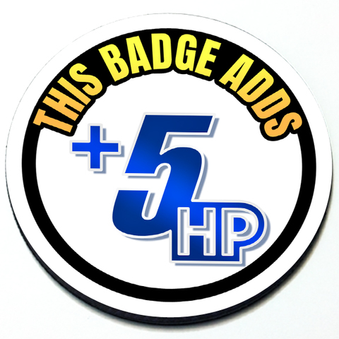 This Badge Adds +5 HP - Magnetic Grill Badge Product Page