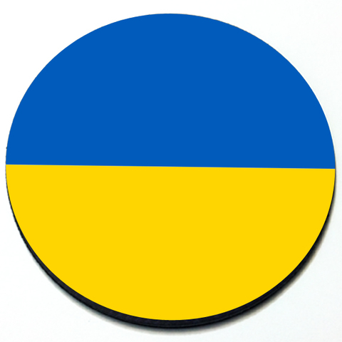 Ukrainian Flag - Magnetic Grill Badge for MINI Cooper Product Page