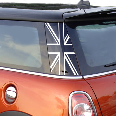 Black Jack C (REAR) Pillar Graphics - Set of 2 Decals for MINI Cooper R55 R56 F55 F56 F65 Product Page