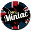 100% Miniac - Grill Badge 3D thumbnail