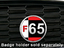 F65 Grill Badge Installed thumbnail